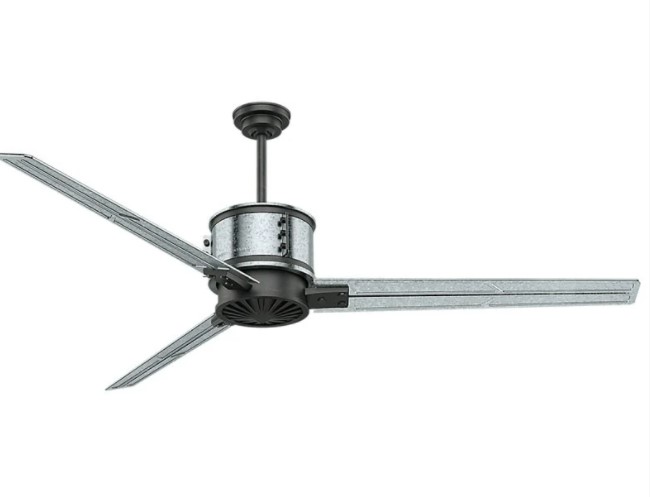 best ceiling fan for large living room: Casablanca Duluth 72" High Airflow Ceiling Fan