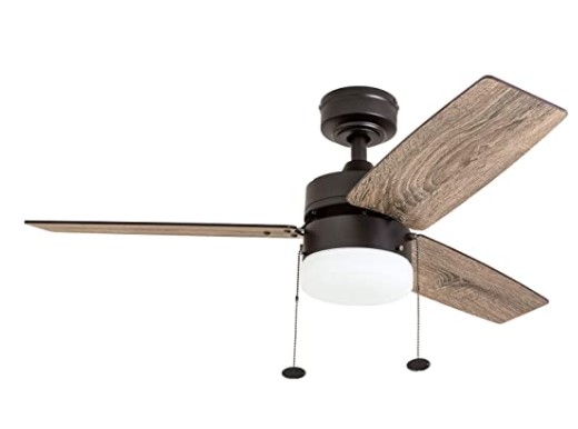 best ceiling fans for nursery: Prominence Home Reston Farmhouse Ceiling Fan