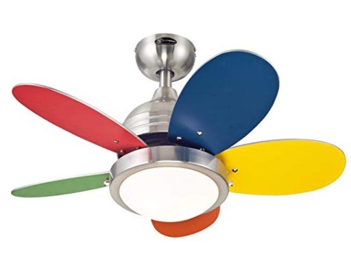 best ceiling fans for nursery: Westinghouse Lighting Roundabout Indoor Ceiling Fan