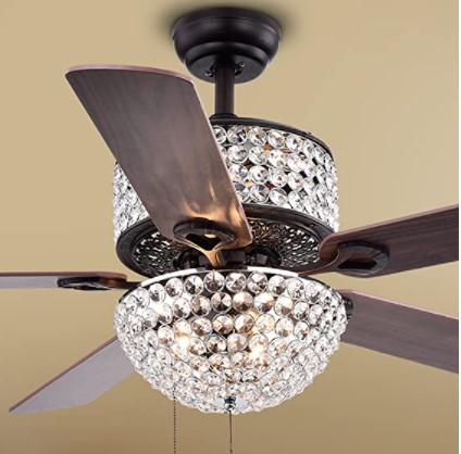 best quiet fans for sleeping: Warehouse of Tiffany Ceiling Fan