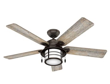 garage ceiling fan ideas: Hunter Key Biscayne Indoor / Outdoor Ceiling Fan