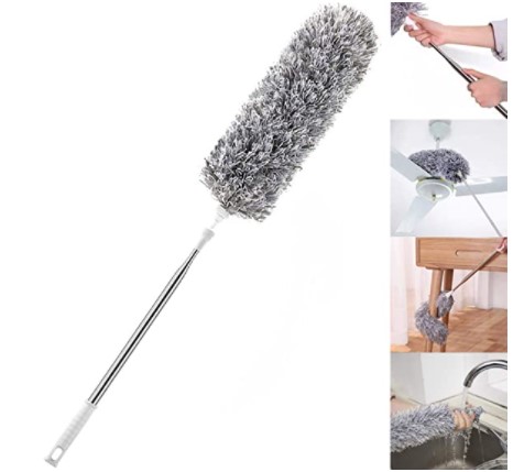 how to clean ceiling fans: Microfiber Feather Duster