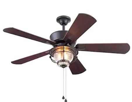 Hunter vs Harbor Breeze Ceiling Fans: Harbor Breeze Merrimack II 52-in